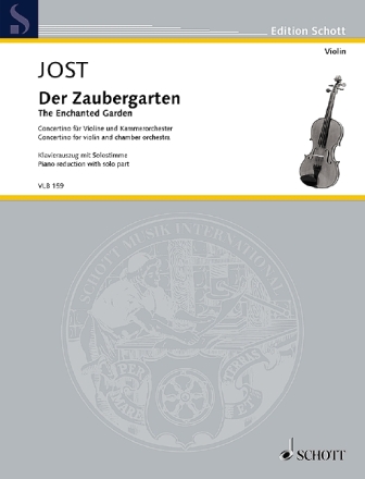 Der Zaubergarten f�r Violine und Kammerorchester f�r Violine und Klavier