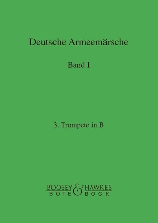 Deutsche Armeem�rsche Band 1 Trompete 3