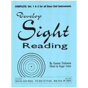Develop Sight Reading Complete vol.1-2 for bass clef instruments