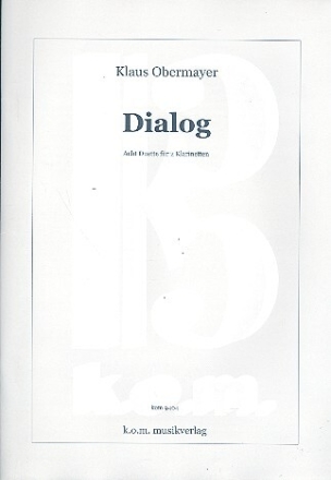 Dialog f�r 2 Klarinetten 2 Spielpartituren