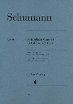 Dichterliebe (Liederkreis) op.48 f�r mittlere Singstimme und Klavier