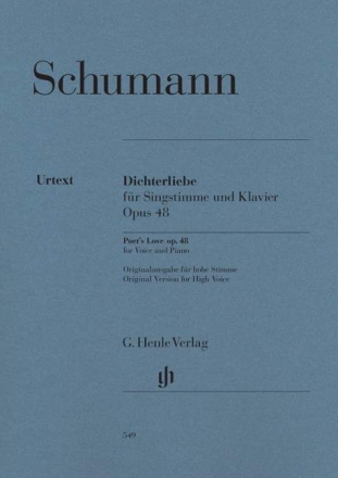 Dichterliebe op.48 f�r hohe Stimme und Klavier