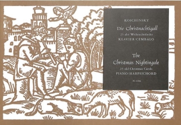 Die Christnachtigall f�r Klavier (Cembalo) (mit Text) auch als Klavierbegleitung