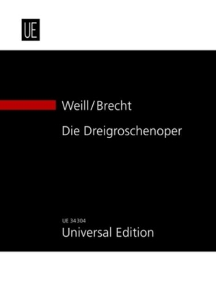 DIE DREIGROSCHENOPER  Studienpartitur