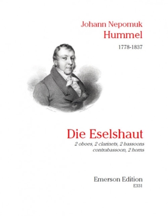 Die Eselshaut f�r 2 Oboen, 2 Klarinetten, 2 Fagotte, Kontrafagott und 2 H�rner,   Partitur und Stimmen