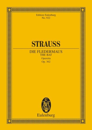 Die Fledermaus f�r Soli, Chor und Orchester Studienpartitur
