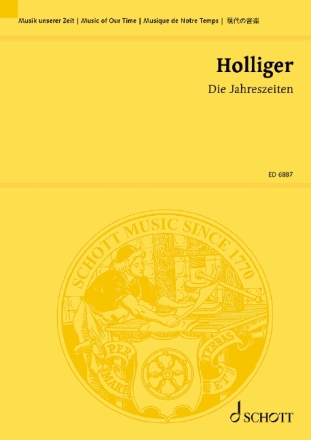 Die Jahreszeiten f�r gem Chor a cappella Partitur
