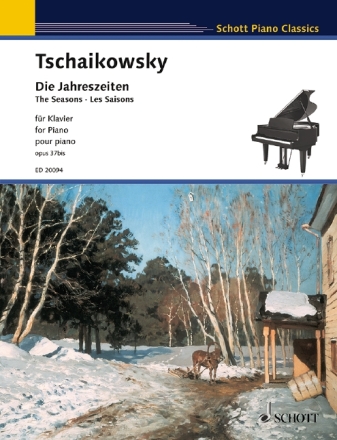 Die Jahreszeiten op. 37bis f�r Klavier
