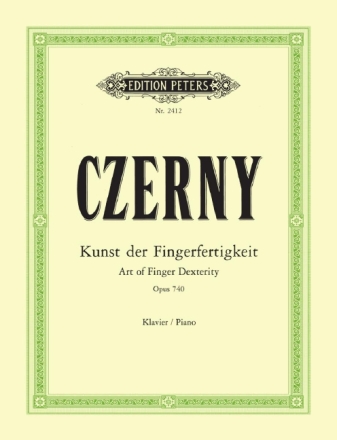 Die Kunst der Fingerfertigkeit op.740 f�r Klavier