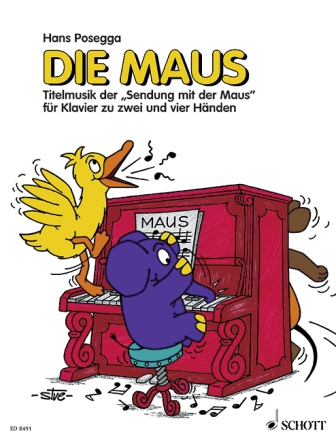 Die Maus f�r Klavier zu 2-4 H�nden
