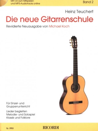 Die neue Gitarrenschule Band 2 (+Audio online) f�r Gitarre Neuausgabe 2018