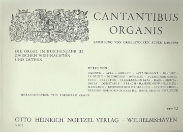 Die Orgel im Kirchenjahr Band 3 Zwischen Weihnachten und Ostern