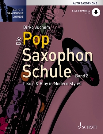 Die Pop Saxophon Schule Band 2 (+Online Audio) f�r Altsaxophon