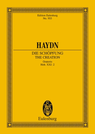 Die Sch�pfung Hob.XXI:2 f�r Soli, Chor und Orchester Studienpartitur