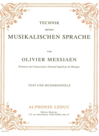 Die Technik meiner musikalischen Sprache Text und Musikbeispiele