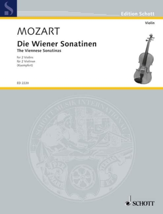 Die Wiener Sonatinen f�r 2 Violinen Stimmen