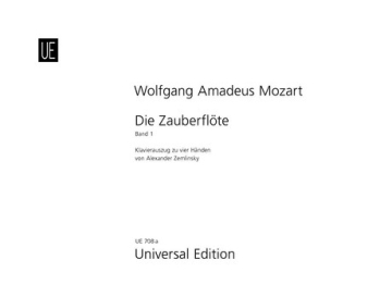 Die Zauberfl�te Band 1 Klavierauszug zu 4 H�nden Zemlinsky, Alexander, Bearb.