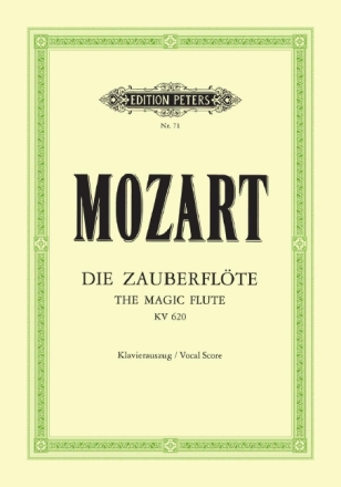 Die Zauberfl�te KV620  Klavierauszug (dt)