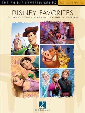 Disney Favorites: for big-note piano (ith lyrics)