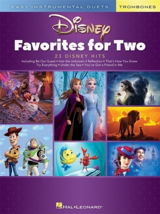 Disney Favorites for Two for trombone