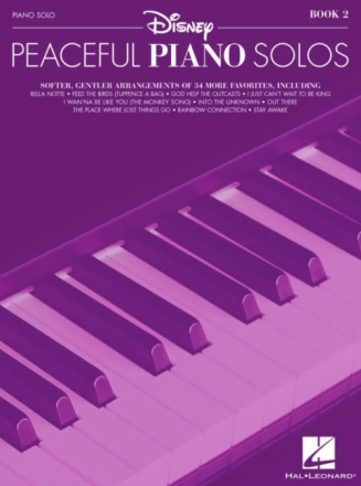 Disney peaceful Piano Solos vol.2 for piano