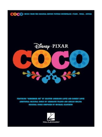 Disney/Pixar's Coco: songbook piano/vocal/guitar