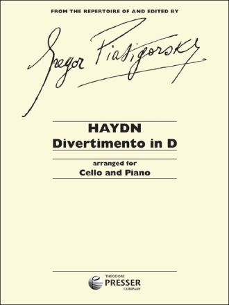 Divertimento D-Dur f�r Violoncello und Klavier