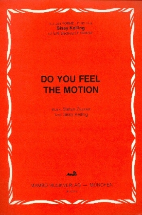 Do You Feel The Motion f�r Klavier