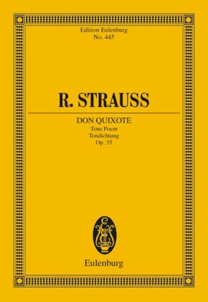 Don Quixote op.35 f�r Orchester Studienpartitur