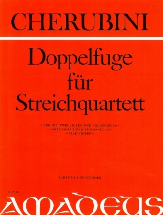 Doppelfuge f�r Violine, 2 Violen und Violoncello (3 Va+Vc oder 4 Va)