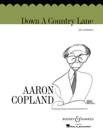 Down a Country Lane f�r Orchester Partitur und Stimmen