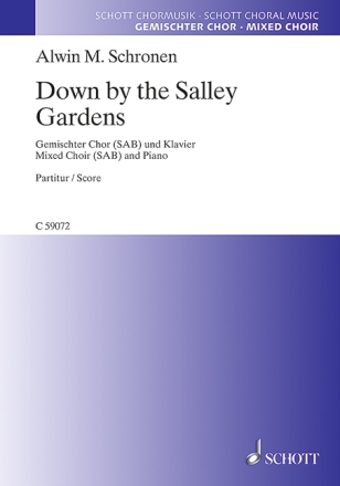 Down by the Salley Gardens f�r gem Chor und Klavier Partitur