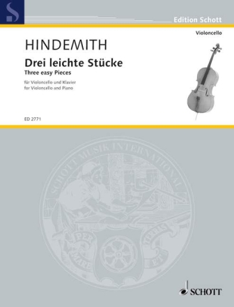 Drei leichte St�cke f�r Violoncello und Klavier