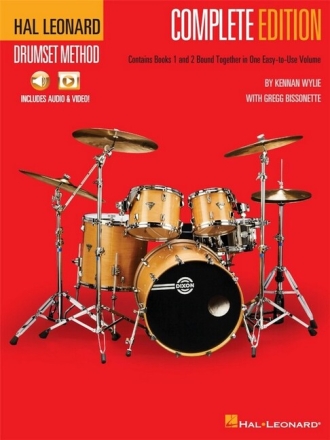 Drumset Method Complete Edition (+Online-Audio/Video) for drum set