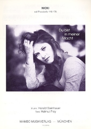 Du bist in meiner Macht f�r Klavier