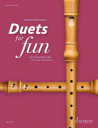Duets for Fun f�r 2 Sopranblockfl�ten Spielpartitur