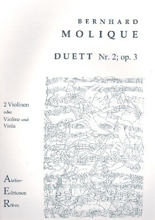 Duett Nr.2, op.3 f�r 2 Violinen oder Violine und Viola Stimmen