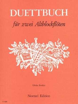 Duettbuch f�r 2 Altblockfl�ten Partitur