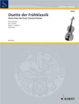Duette der Fr�hklassik Band 1 f�r 2 Violinen Spielpartitur