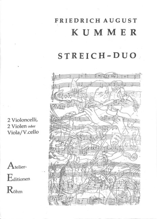 Duo C-Dur op.22,1 f�r 2 Violoncelli (2 Violen, Viola und Violoncello) Stimmen