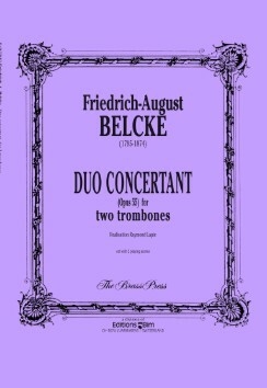 Duo concertant op.55 f�r 2 Posaunen, 2Spielpartituren