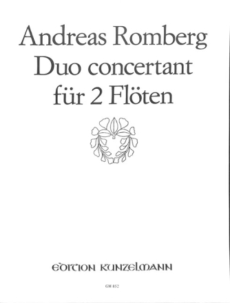 Duo concertant op.62,2 f�r 2 Fl�ten Spielpartitur