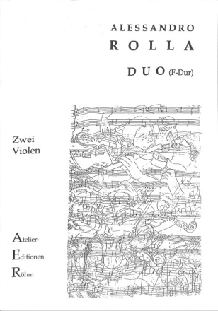Duo F-Dur f�r 2 Violen Stimmen
