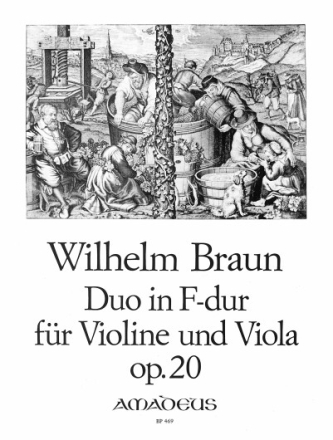 Duo F-Dur op.20 f�r Violine und Viola Stimmen