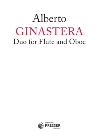 Duo for flute and oboe score
