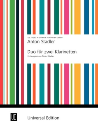 Duo f�r 2 Klarinetten Spielpartitur