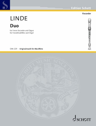 Duo f�r Tenorblockfl�te und Orgel