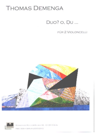 Duo ? O, Du... f�r 2 Violoncelli Partitur und Stimmen