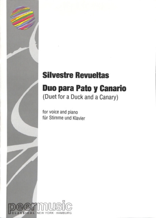 Duo para pato y canario for high voice and Piano