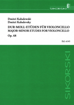 Dur-Moll-Et�den op.68 f�r Violoncello solo